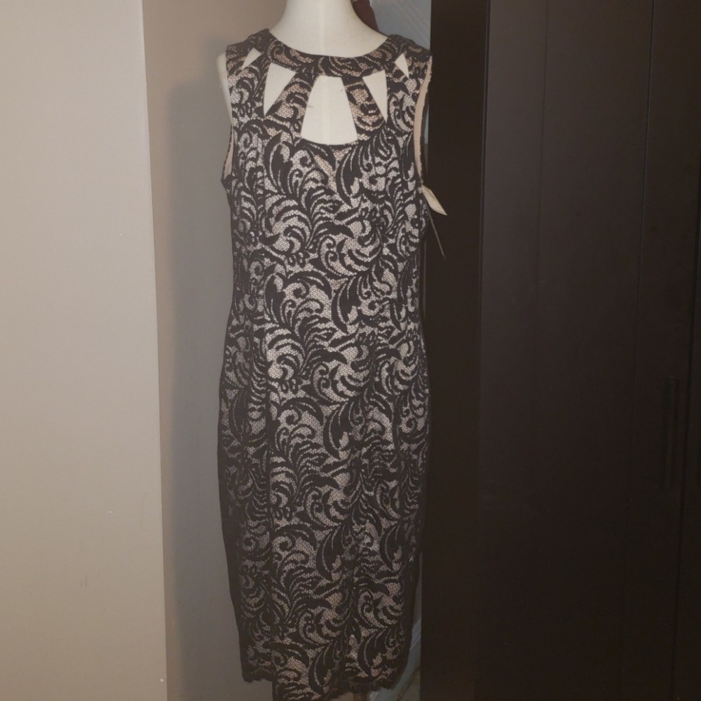 Eliza J Black dress